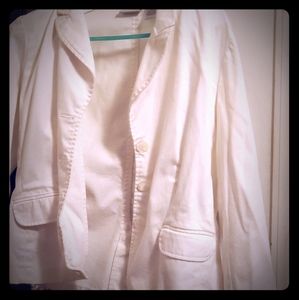 White blazer